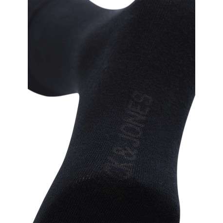 Lot de 5 paires de chaussettes hautes multicolores unies - Image 6