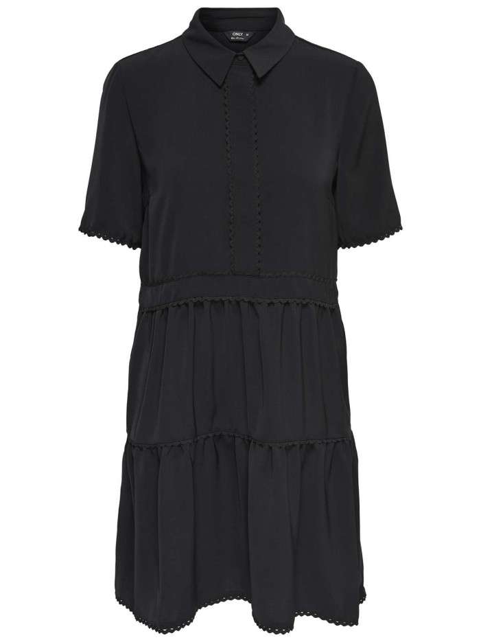 Robe courte femme noir
