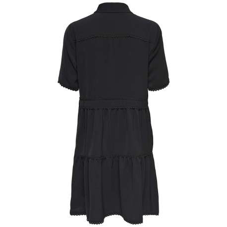 Robe courte femme noir - Image 2