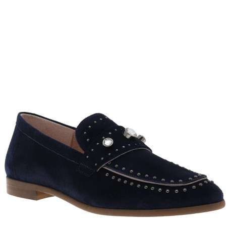 Mocassins femme bleu - Image 2