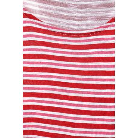 T-shirt manches courtes femme rouge - Image 2