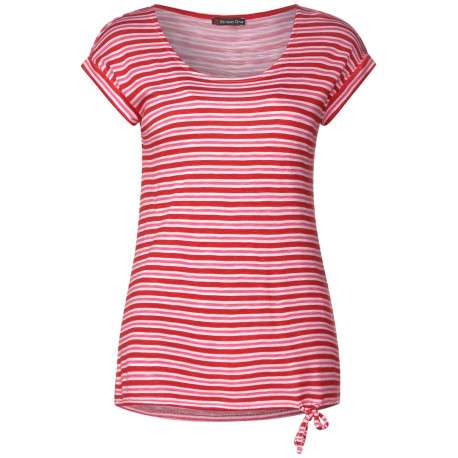 T-shirt manches courtes femme rouge