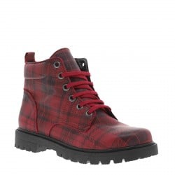 Boots Sigmala fille rouge