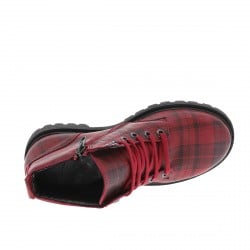 Boots Sigmala fille rouge
