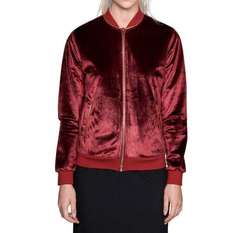 Blouson femme rouge