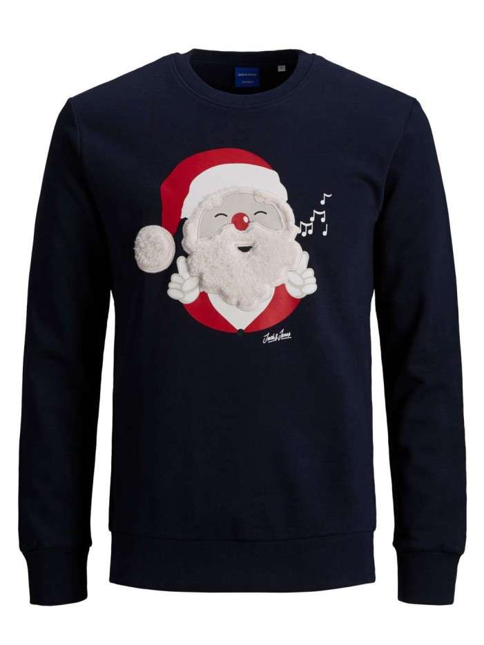 Sweat garçon bleu