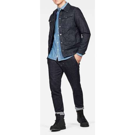 Blouson homme bleu - Image 4