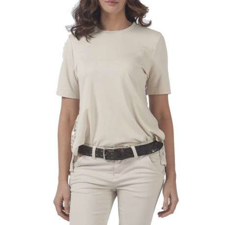 Top femme blanc