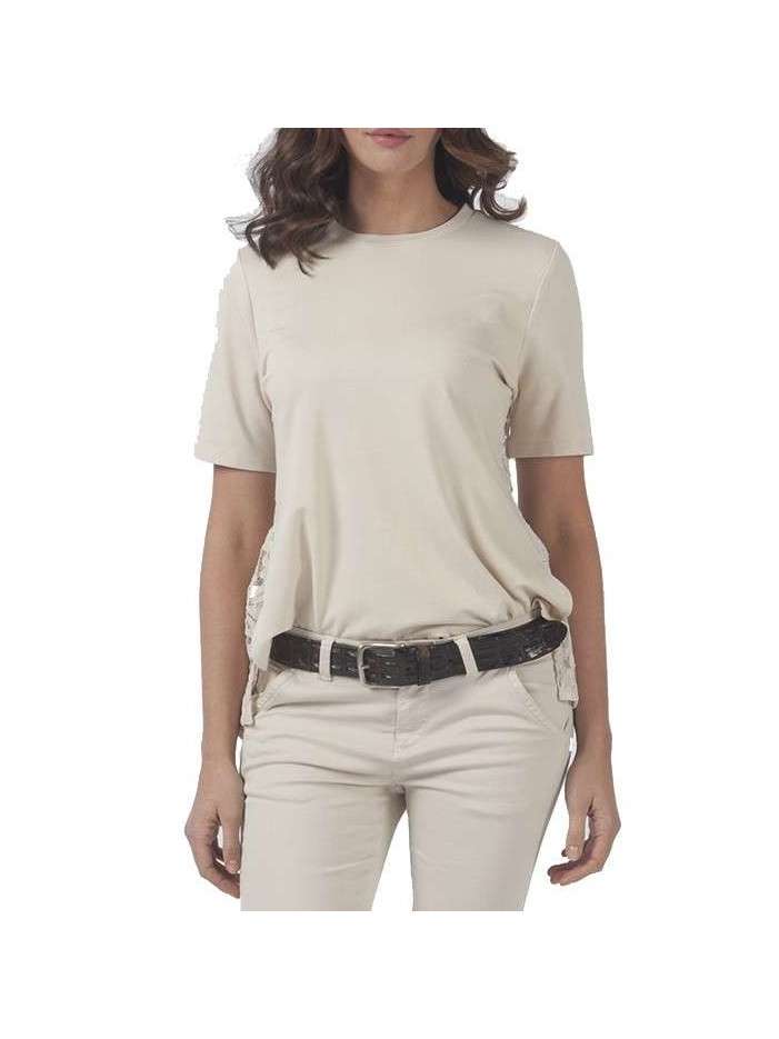 Top femme blanc