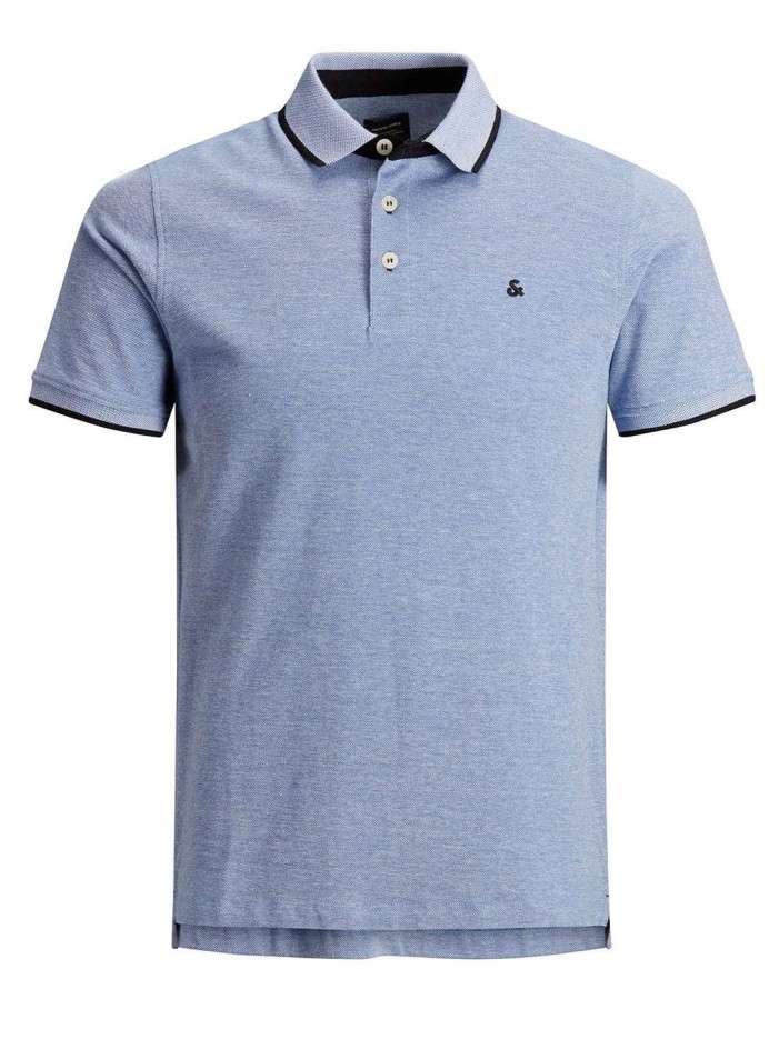 Polo en coton bleu Paulos...