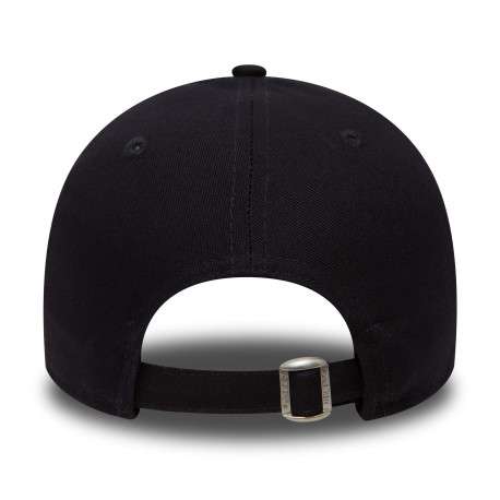 Casquette League Basic 9Forty en coton marine unie avec une coupe strapback et des inscriptions ""NY"" brodées - Image 5