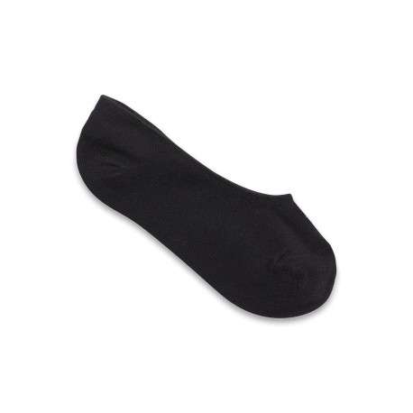 Lot de 5 paires de soquettes noires unies basses en coton mélangé identiques