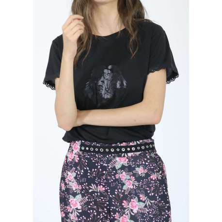 Pantalon femme noir - Image 3