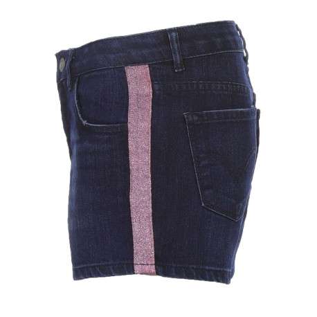 Short jean fille taille ajustable - Image 2