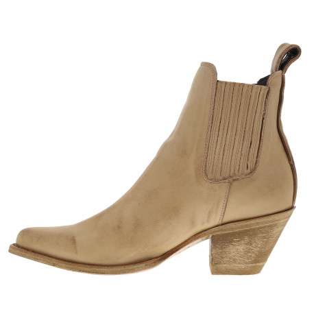 Boots femme marron - Image 4