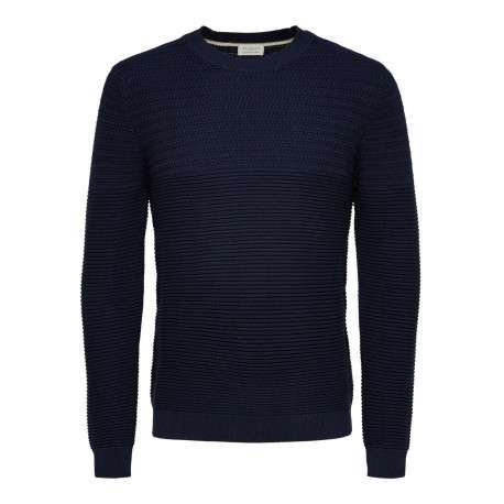 Pull homme bleu