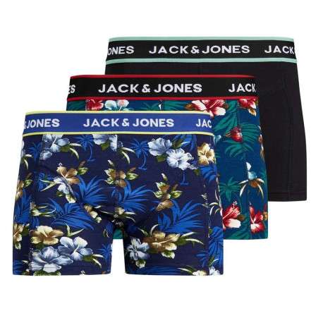 Lot de 3 Boxers classique multicolore uni avec une coupe fermée - Image 13