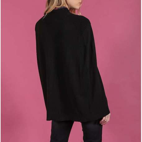 Pull femme BAT noir - Image 5