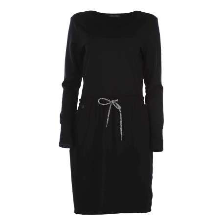 Robe femme CAMELEON cintrée noir
