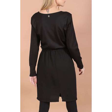 Robe femme CAMELEON cintrée noir - Image 3