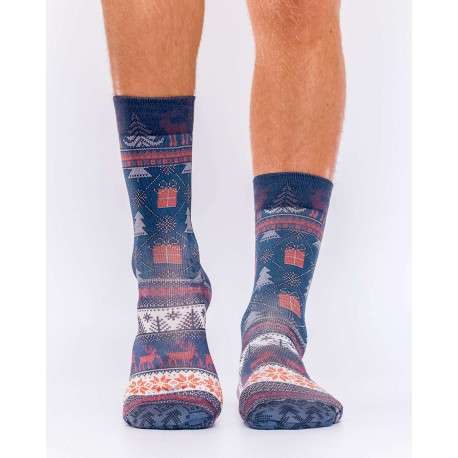 Chaussettes homme bleu - Image 2