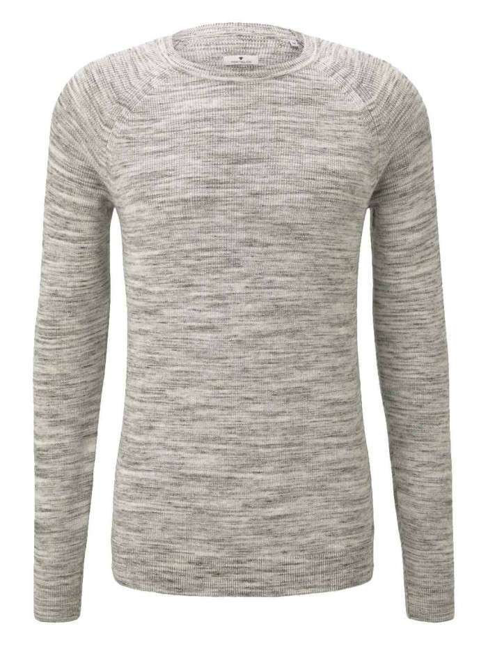 Pull homme gris