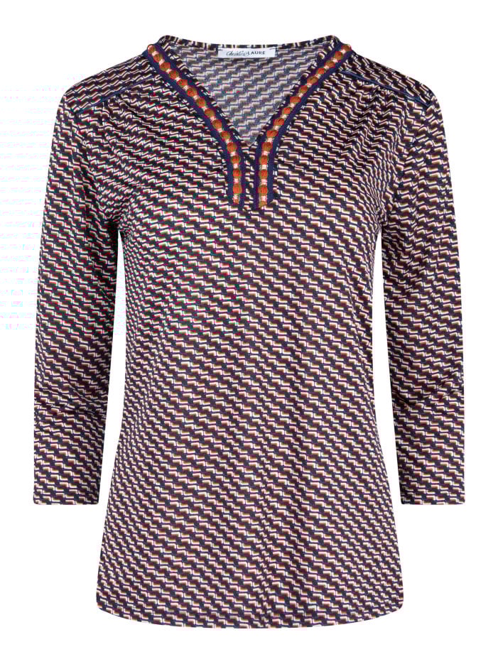 Blouse femme droite imprimé...