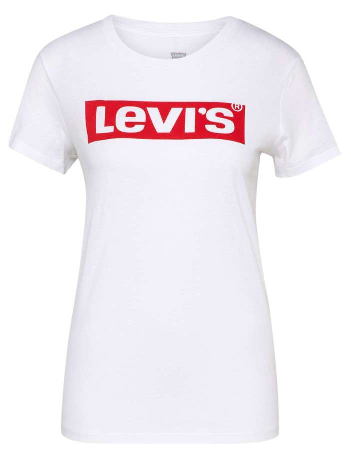 T-shirt femme droit uni blanc