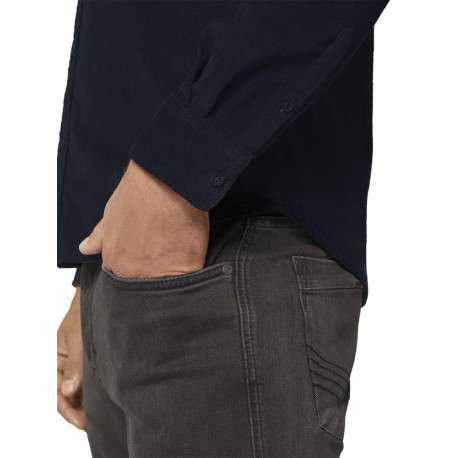 Pull col roulé homme bleu - Image 4