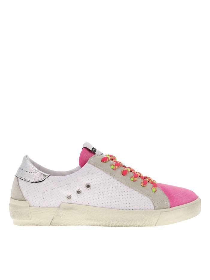 Baskets basses femme en...