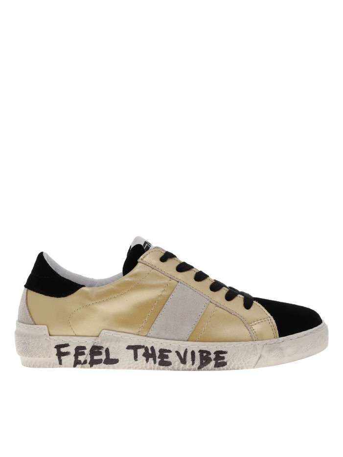 Baskets basses femme en...