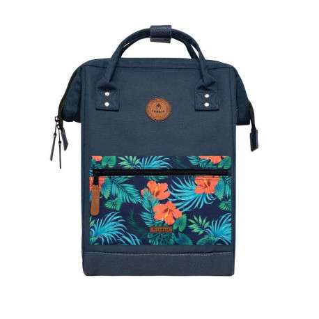 Sac à dos marine uni pour femme et à pochette interchangeable - Image 3
