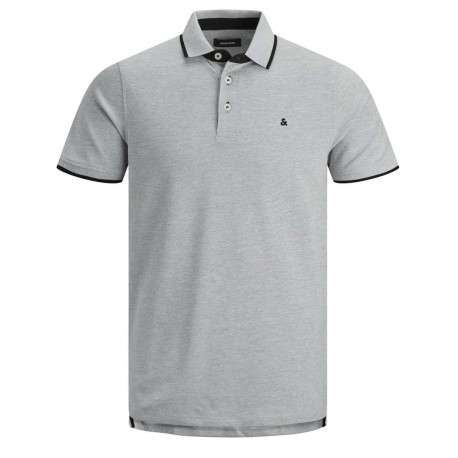 Polo PAULOS en coton avec une coupe droite, un col boutonné et logo brodé