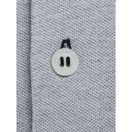Polo PAULOS en coton avec une coupe droite, un col boutonné et logo brodé - Image 6