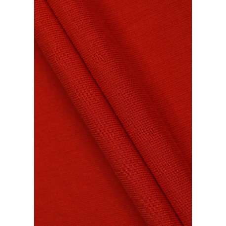 Short rouge pour fille avec logo doré coupe droite ERAKIE - Image 5