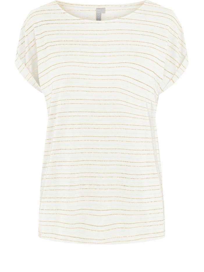 T-Shirt écru pour femme...