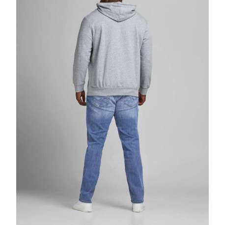 Jean bleu pour homme effet délavé coupe regular GLENN - Image 4