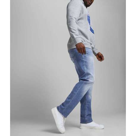 Jean bleu pour homme effet délavé coupe regular GLENN - Image 6