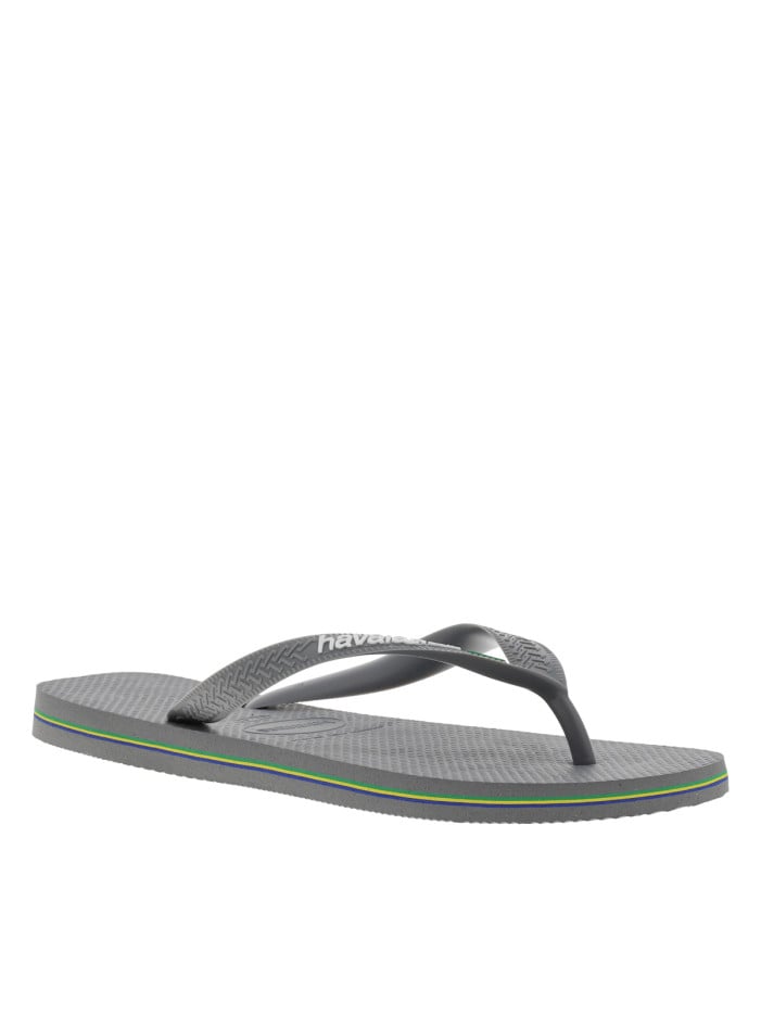 Tongs grises unies à...