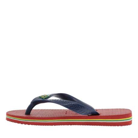 Tongs mixte enfant BRASIL LOGO rouge - Image 4