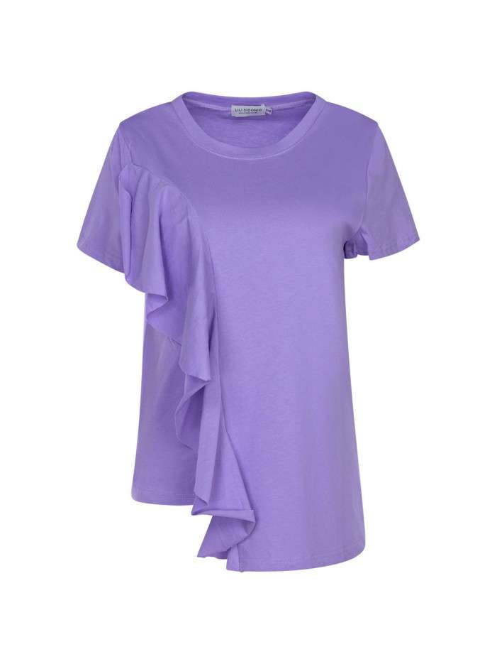 T-shirt violet pour femme...