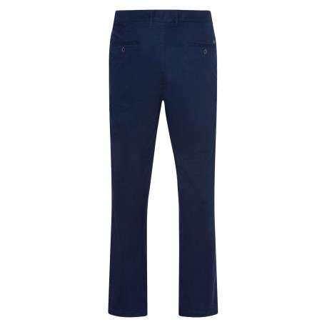 Pantalon marine pour homme uni en coton coupe droite YOUNG - Image 2