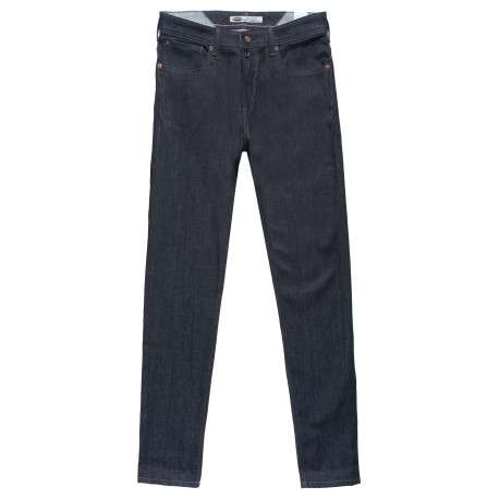 Jean 5 poches skinny en coton brut uni - Image 2