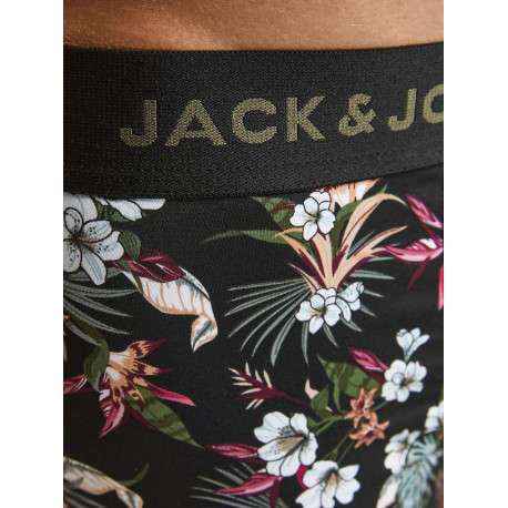 Lot de 3 Boxers classique en coton marine uni avec une taille élastiquée - Image 6