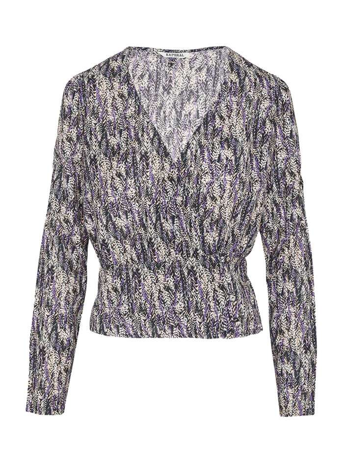 Blouse Veyzi à imprimé...