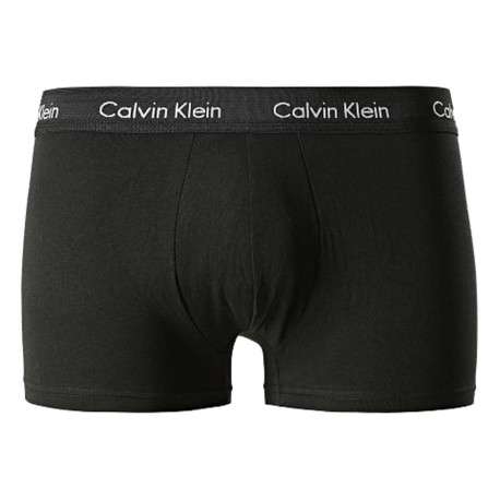 Lot de 3 Boxers courts en coton multicolores unies coupe fermée - Image 5