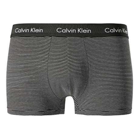 Lot de 3 Boxers courts en coton multicolores unies coupe fermée - Image 6