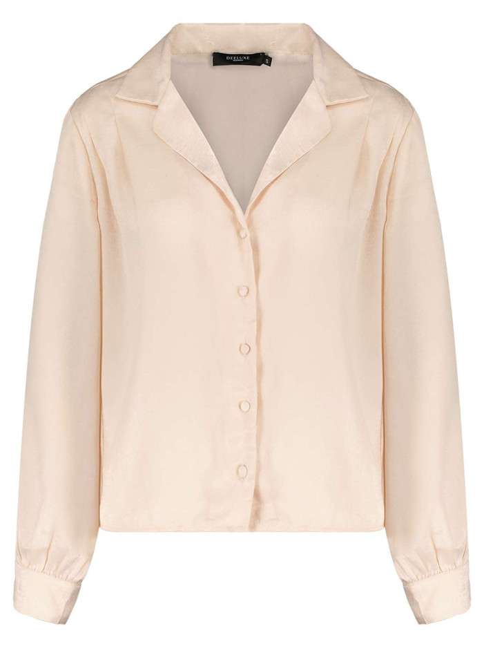Chemise écrue unie coupe...