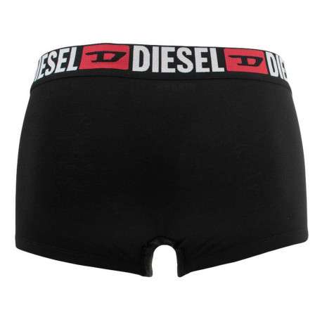 Lot de 3 Boxers multicolores en coton avec taille élastiquée et marque - Image 2