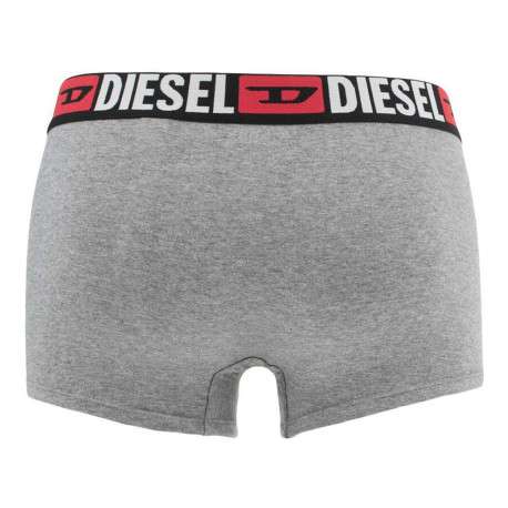 Lot de 3 Boxers multicolores en coton avec taille élastiquée et marque - Image 4